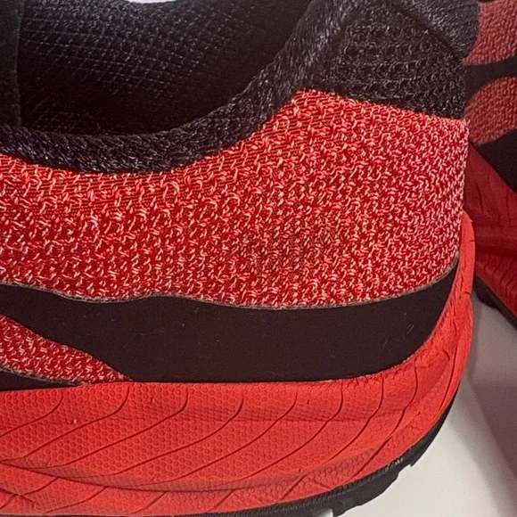 Merrell Men's Black and Red Trail Running Shoes - Picture 4 of 14